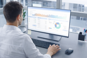 Axé sur le travail avec les tableaux de bord de données