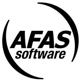 AFAS Software logo (brand wordmark with curved arcs)