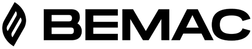 BEMAC logo with a stylized leaf emblem to the left of the word BEMAC.